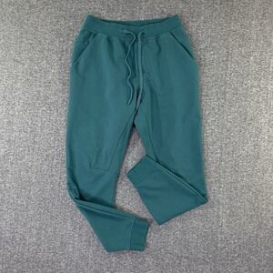 Lululemon Joggers Men Small Green City Sweat Performance Drawstring Stretch